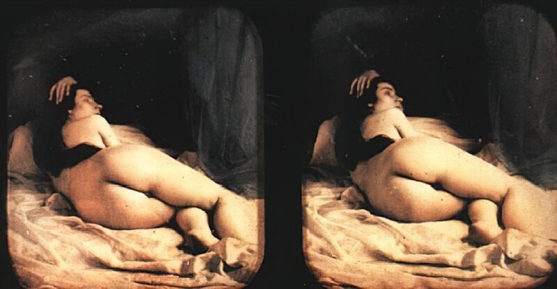 Photo: 033 - Stereoscopic (3D) Views of Vintage Nude Men and Women from the 1800s to the 1920s Photo: 033 - Stereoscopic (3D) Views of Vintage Nude Men and Women from the 1800s to the 1920s