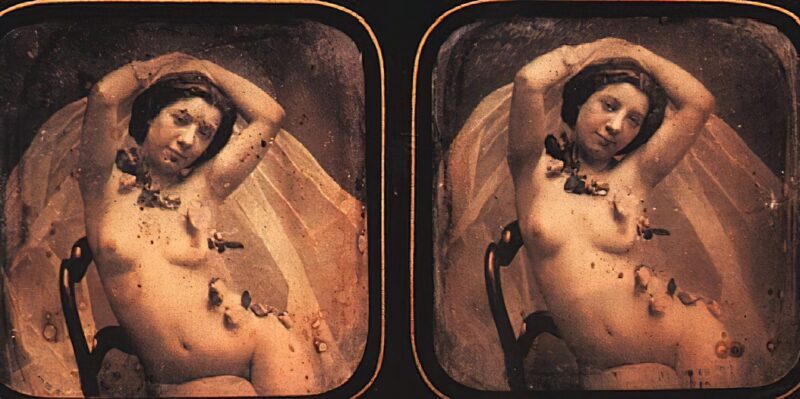 Photo: 037 - Stereoscopic (3D) Views of Vintage Nude Men and Women from the 1800s to the 1920s Photo: 037 - Stereoscopic (3D) Views of Vintage Nude Men and Women from the 1800s to the 1920s