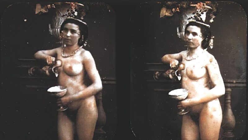 Photo: 038 - Stereoscopic (3D) Views of Vintage Nude Men and Women from the 1800s to the 1920s Photo: 038 - Stereoscopic (3D) Views of Vintage Nude Men and Women from the 1800s to the 1920s