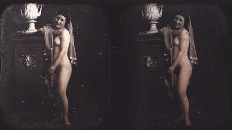 Photo: 039 - Stereoscopic (3D) Views of Vintage Nude Men and Women from the 1800s to the 1920s Photo: 039 - Stereoscopic (3D) Views of Vintage Nude Men and Women from the 1800s to the 1920s