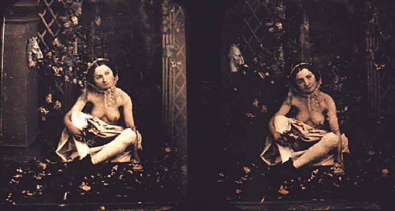 Photo: 040 - Stereoscopic (3D) Views of Vintage Nude Men and Women from the 1800s to the 1920s Photo: 040 - Stereoscopic (3D) Views of Vintage Nude Men and Women from the 1800s to the 1920s