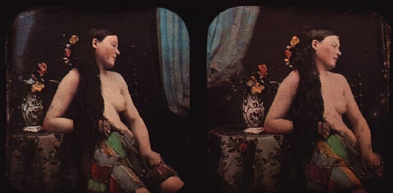 Photo: 043 - Stereoscopic (3D) Views of Vintage Nude Men and Women from the 1800s to the 1920s Photo: 043 - Stereoscopic (3D) Views of Vintage Nude Men and Women from the 1800s to the 1920s