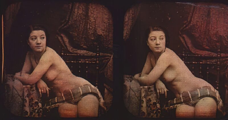 Photo: 044 - Stereoscopic (3D) Views of Vintage Nude Men and Women from the 1800s to the 1920s Photo: 044 - Stereoscopic (3D) Views of Vintage Nude Men and Women from the 1800s to the 1920s