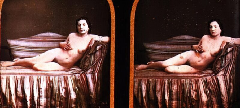 Photo: 046 - Stereoscopic (3D) Views of Vintage Nude Men and Women from the 1800s to the 1920s Photo: 046 - Stereoscopic (3D) Views of Vintage Nude Men and Women from the 1800s to the 1920s