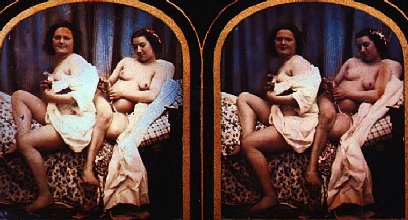 Photo: 047 - Stereoscopic (3D) Views of Vintage Nude Men and Women from the 1800s to the 1920s Photo: 047 - Stereoscopic (3D) Views of Vintage Nude Men and Women from the 1800s to the 1920s