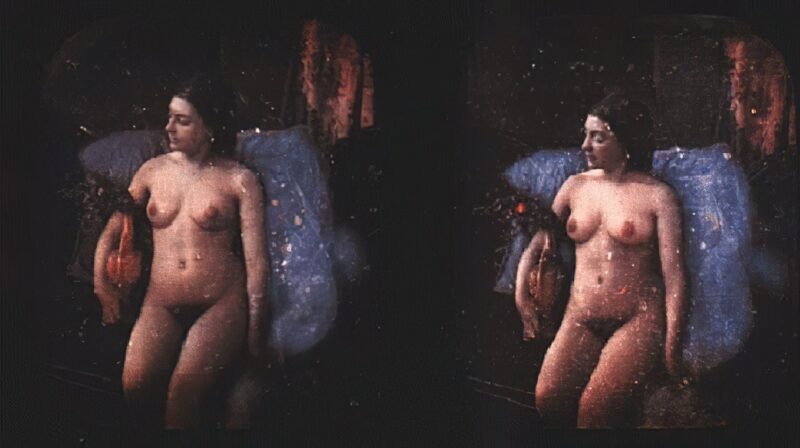 Photo: 049 - Stereoscopic (3D) Views of Vintage Nude Men and Women from the 1800s to the 1920s Photo: 049 - Stereoscopic (3D) Views of Vintage Nude Men and Women from the 1800s to the 1920s