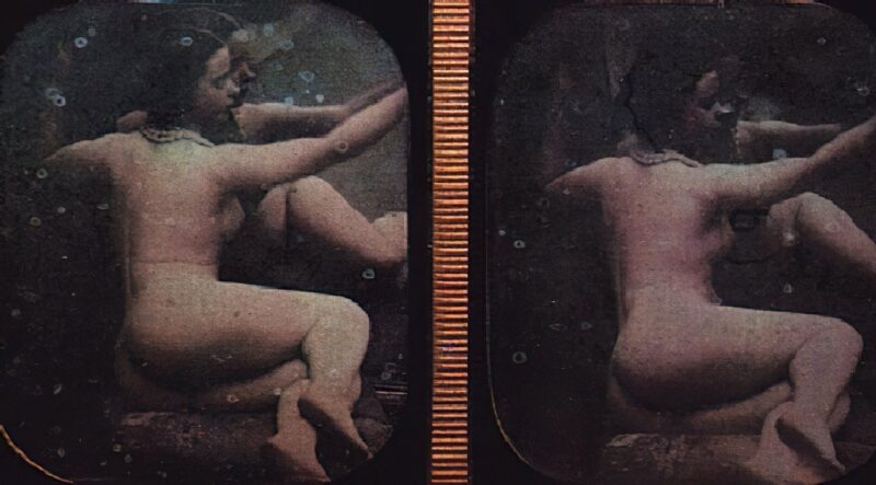 Photo: 053 - Stereoscopic (3D) Views of Vintage Nude Men and Women from the 1800s to the 1920s Photo: 053 - Stereoscopic (3D) Views of Vintage Nude Men and Women from the 1800s to the 1920s