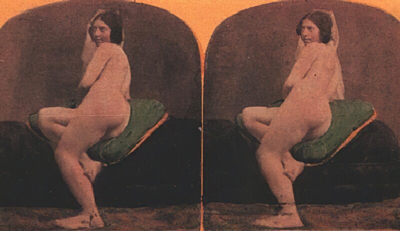 Photo: 059 - Stereoscopic (3D) Views of Vintage Nude Men and Women from the 1800s to the 1920s Photo: 059 - Stereoscopic (3D) Views of Vintage Nude Men and Women from the 1800s to the 1920s