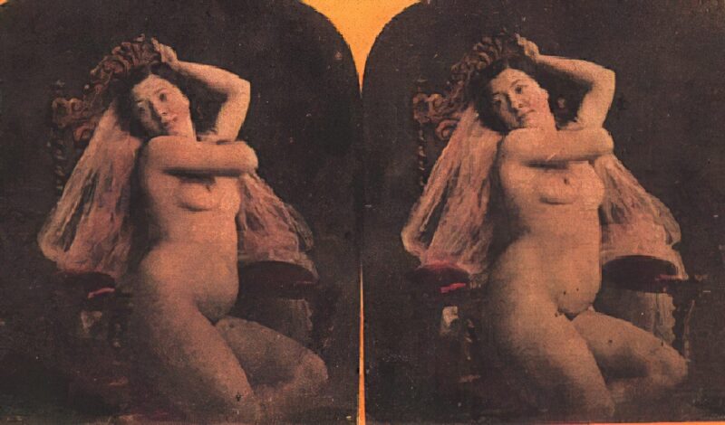 Photo: 061 - Stereoscopic (3D) Views of Vintage Nude Men and Women from the 1800s to the 1920s Photo: 061 - Stereoscopic (3D) Views of Vintage Nude Men and Women from the 1800s to the 1920s