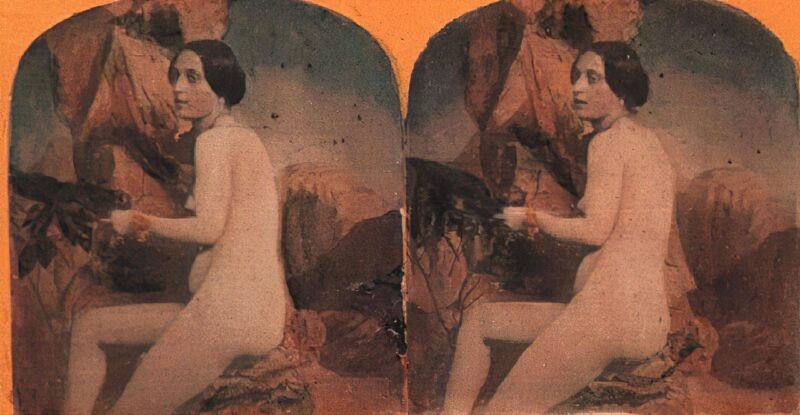 Photo: 067 - Stereoscopic (3D) Views of Vintage Nude Men and Women from the 1800s to the 1920s Photo: 067 - Stereoscopic (3D) Views of Vintage Nude Men and Women from the 1800s to the 1920s