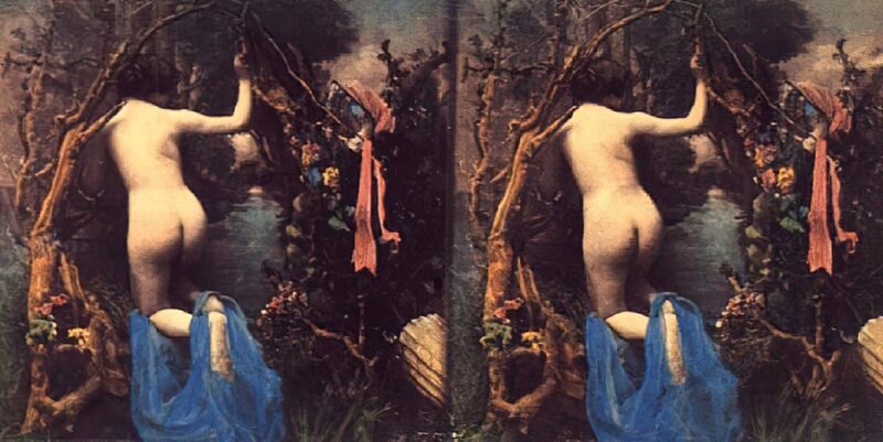 Photo: 069 - Stereoscopic (3D) Views of Vintage Nude Men and Women from the 1800s to the 1920s Photo: 069 - Stereoscopic (3D) Views of Vintage Nude Men and Women from the 1800s to the 1920s