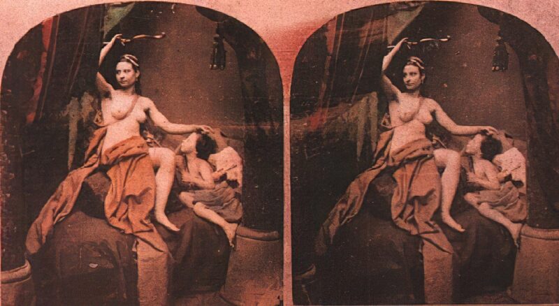 Photo: 076 - Stereoscopic (3D) Views of Vintage Nude Men and Women from the 1800s to the 1920s Photo: 076 - Stereoscopic (3D) Views of Vintage Nude Men and Women from the 1800s to the 1920s