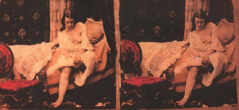 Photo: 078 - Stereoscopic (3D) Views of Vintage Nude Men and Women from the 1800s to the 1920s Photo: 078 - Stereoscopic (3D) Views of Vintage Nude Men and Women from the 1800s to the 1920s