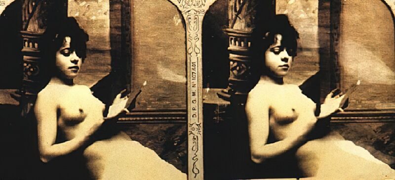 Photo: 081 - Stereoscopic (3D) Views of Vintage Nude Men and Women from the 1800s to the 1920s Photo: 081 - Stereoscopic (3D) Views of Vintage Nude Men and Women from the 1800s to the 1920s