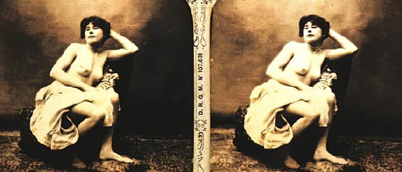 Photo: 082 - Stereoscopic (3D) Views of Vintage Nude Men and Women from the 1800s to the 1920s Photo: 082 - Stereoscopic (3D) Views of Vintage Nude Men and Women from the 1800s to the 1920s