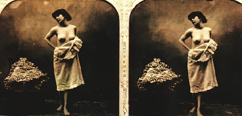 Photo: 083 - Stereoscopic (3D) Views of Vintage Nude Men and Women from the 1800s to the 1920s Photo: 083 - Stereoscopic (3D) Views of Vintage Nude Men and Women from the 1800s to the 1920s