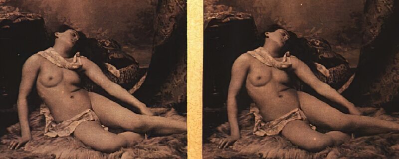 Photo: 086 - Stereoscopic (3D) Views of Vintage Nude Men and Women from the 1800s to the 1920s Photo: 086 - Stereoscopic (3D) Views of Vintage Nude Men and Women from the 1800s to the 1920s