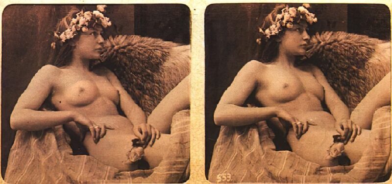 Photo: 087 - Stereoscopic (3D) Views of Vintage Nude Men and Women from the 1800s to the 1920s Photo: 087 - Stereoscopic (3D) Views of Vintage Nude Men and Women from the 1800s to the 1920s