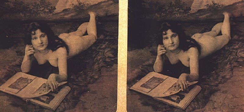 Photo: 089 - Stereoscopic (3D) Views of Vintage Nude Men and Women from the 1800s to the 1920s Photo: 089 - Stereoscopic (3D) Views of Vintage Nude Men and Women from the 1800s to the 1920s