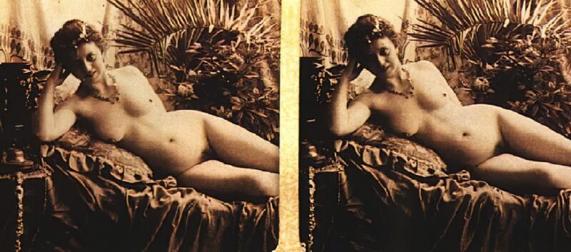 Photo: 092 - Stereoscopic (3D) Views of Vintage Nude Men and Women from the 1800s to the 1920s Photo: 092 - Stereoscopic (3D) Views of Vintage Nude Men and Women from the 1800s to the 1920s