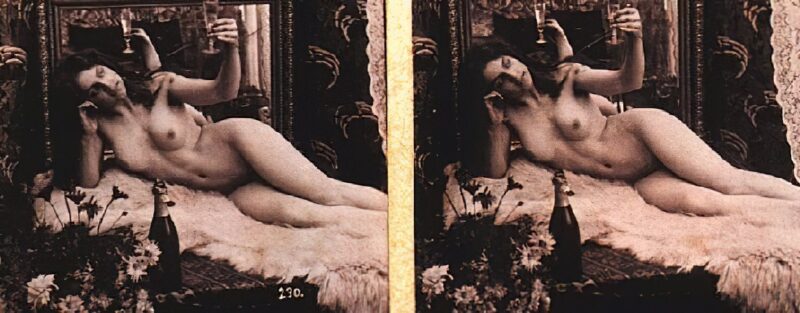 Photo: 096 - Stereoscopic (3D) Views of Vintage Nude Men and Women from the 1800s to the 1920s Photo: 096 - Stereoscopic (3D) Views of Vintage Nude Men and Women from the 1800s to the 1920s
