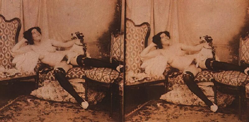 Photo: 098 - Stereoscopic (3D) Views of Vintage Nude Men and Women from the 1800s to the 1920s Photo: 098 - Stereoscopic (3D) Views of Vintage Nude Men and Women from the 1800s to the 1920s