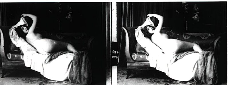 Photo: 107 - Stereoscopic (3D) Views of Vintage Nude Men and Women from the 1800s to the 1920s Photo: 107 - Stereoscopic (3D) Views of Vintage Nude Men and Women from the 1800s to the 1920s