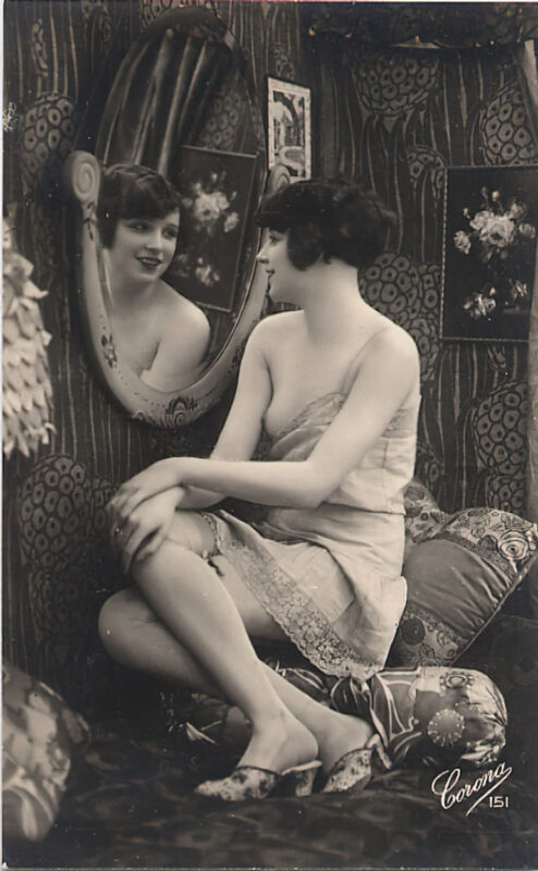 Volume 3 of Black and White Photo of Naked / Nude Women and Girls in the Vintage Era