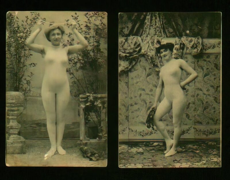 Vintage Nude Girl Mixed, Upscaled - Volume 2 - Photo 218