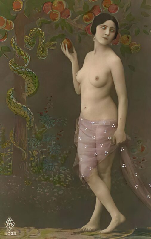 Vintage Nude Girl Mixed, Upscaled - Volume 2 - Photo 227