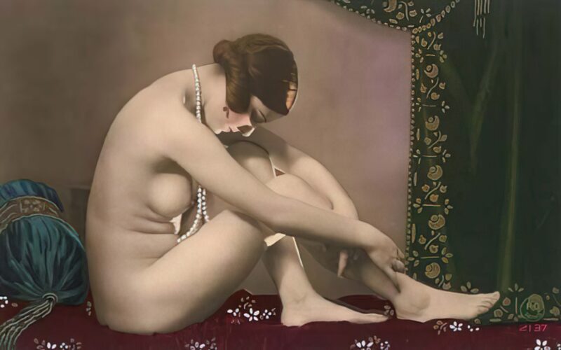 Vintage Nude Girl Mixed, Upscaled - Volume 2 - Photo 230