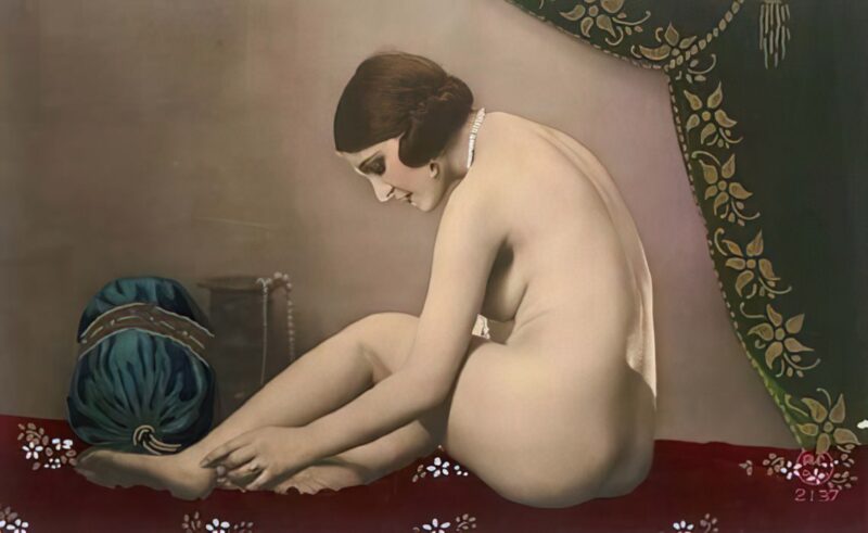 Vintage Nude Girl Mixed, Upscaled - Volume 2 - Photo 231
