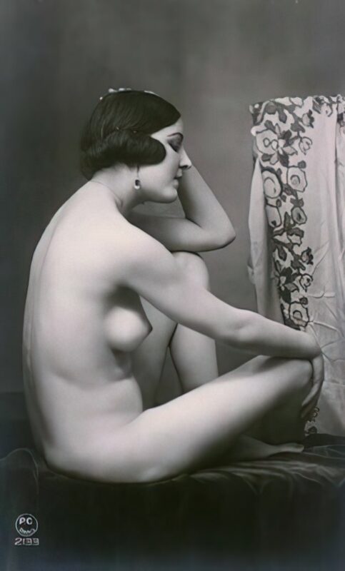 Vintage Nude Girl Mixed, Upscaled - Volume 2 - Photo 232