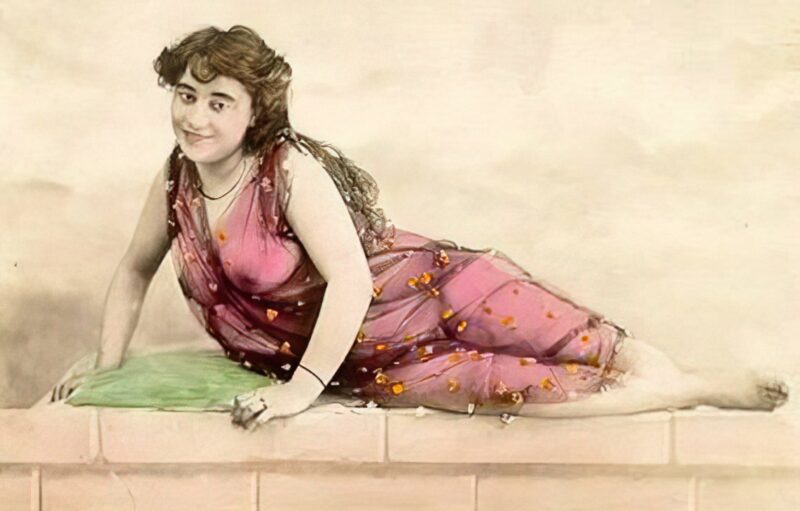 Vintage Nude Girl Mixed, Upscaled - Volume 2 - Photo 234