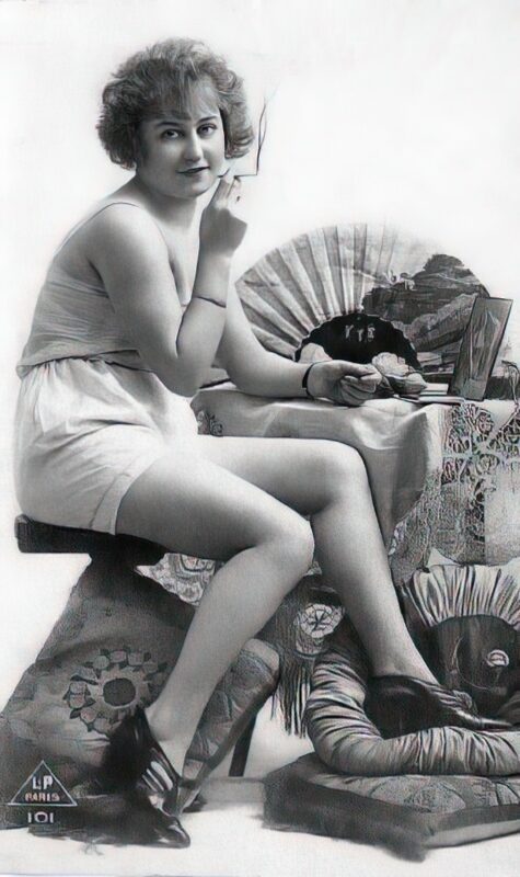 Vintage Nude Girl Mixed, Upscaled - Volume 2 - Photo 242