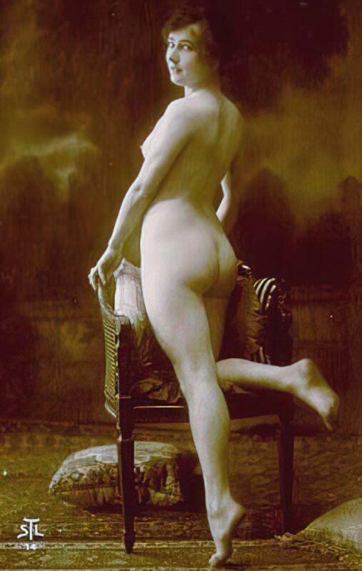 Photo 006 - Vintage Nude Girl Mixed, Upscaled - Volume 3