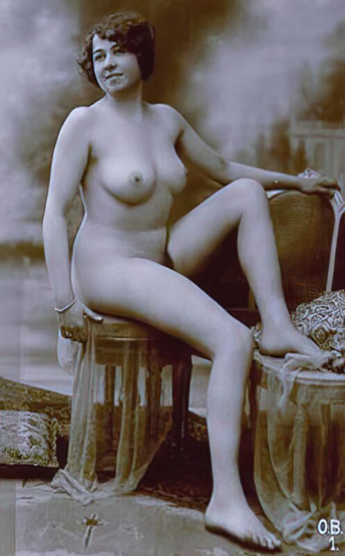 Photo 007 - Vintage Nude Girl Mixed, Upscaled - Volume 3