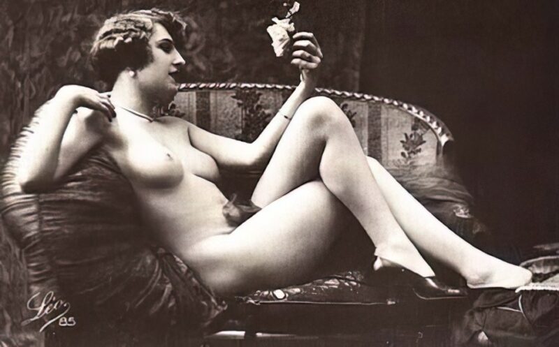 Photo 017 - Vintage Nude Girl Mixed, Upscaled - Volume 3