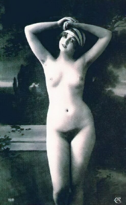 Photo 021 - Vintage Nude Girl Mixed, Upscaled - Volume 3