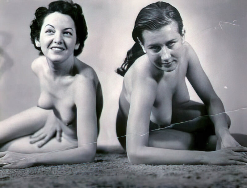 Photo 042 - Vintage Nude Girl Mixed, Upscaled - Volume 3