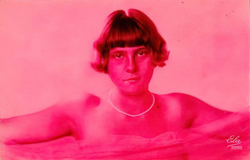 Volume 3 of Black and White Photo of Naked / Nude Women and Girls in the Vintage Era