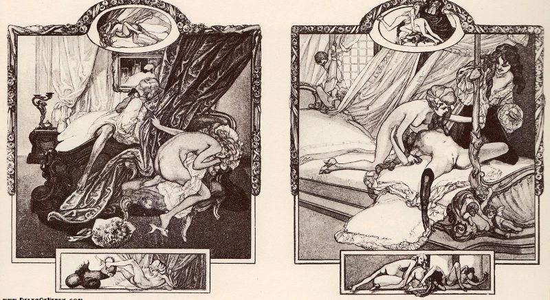 Franz von Bayros - Erotic Art