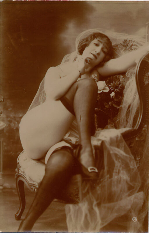 Volume 3 of Black and White Photo of Naked / Nude Women and Girls in the Vintage Era