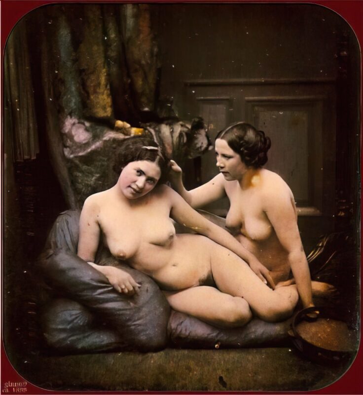 Photo 098 - Vintage Nude Girl Mixed, Upscaled - Volume 3