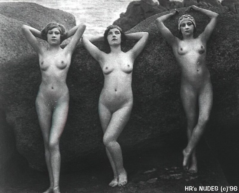 Classic Vintage Retro Nude Men and Women in Full Black and White from 1800s to the 1920's Volume 3 of Vintage Erotica and Photo Image Galleries of Classic Women Nude in the 1800s to the 1920s