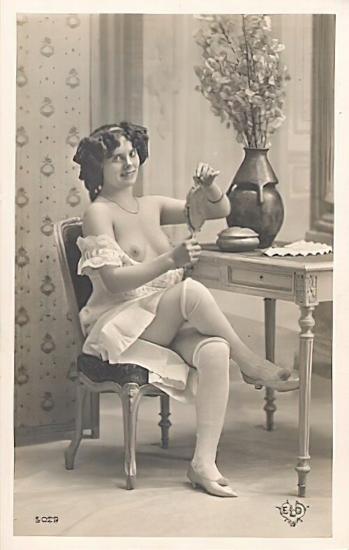 Volume 4 of Vintage Erotica and Photo Image Galleries of Classic Women Nude in the 1800s to the 1920s