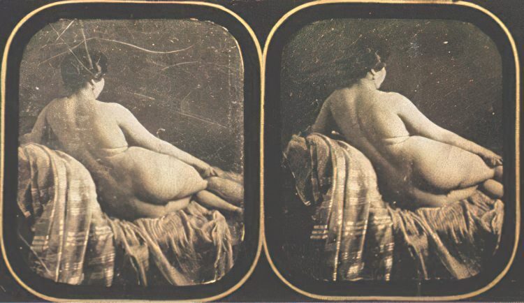 Photo 125 - Stereoscopic (3D) Views of Vintage Nude Men and Women from the 1800s to the 1920s Photo 125 - Stereoscopic (3D) Views of Vintage Nude Men and Women from the 1800s to the 1920s