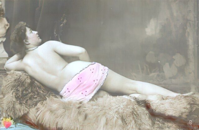 Retro Classic Erotica Color Tint Nude