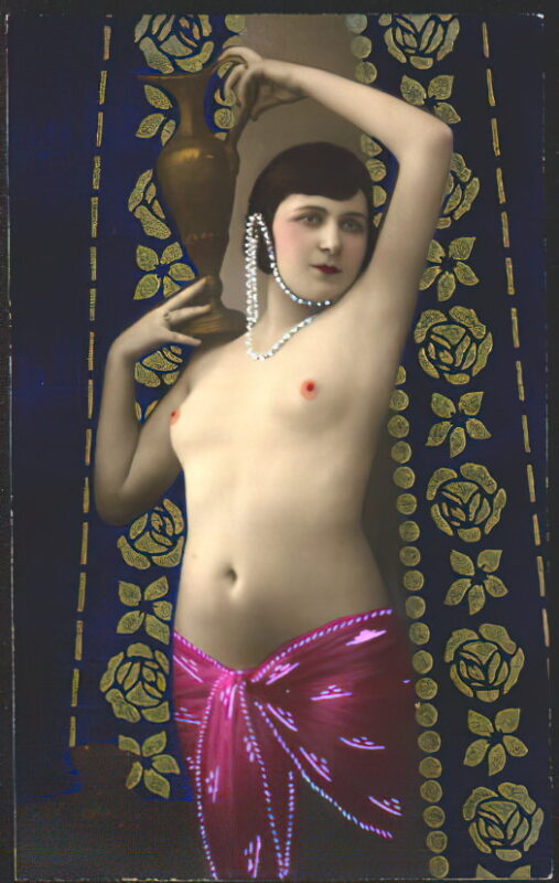 Retro Classic Erotica Color Tint Nude