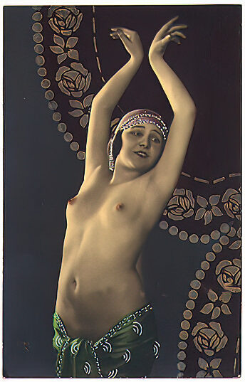 Retro Classic Erotica Color Tint Nude